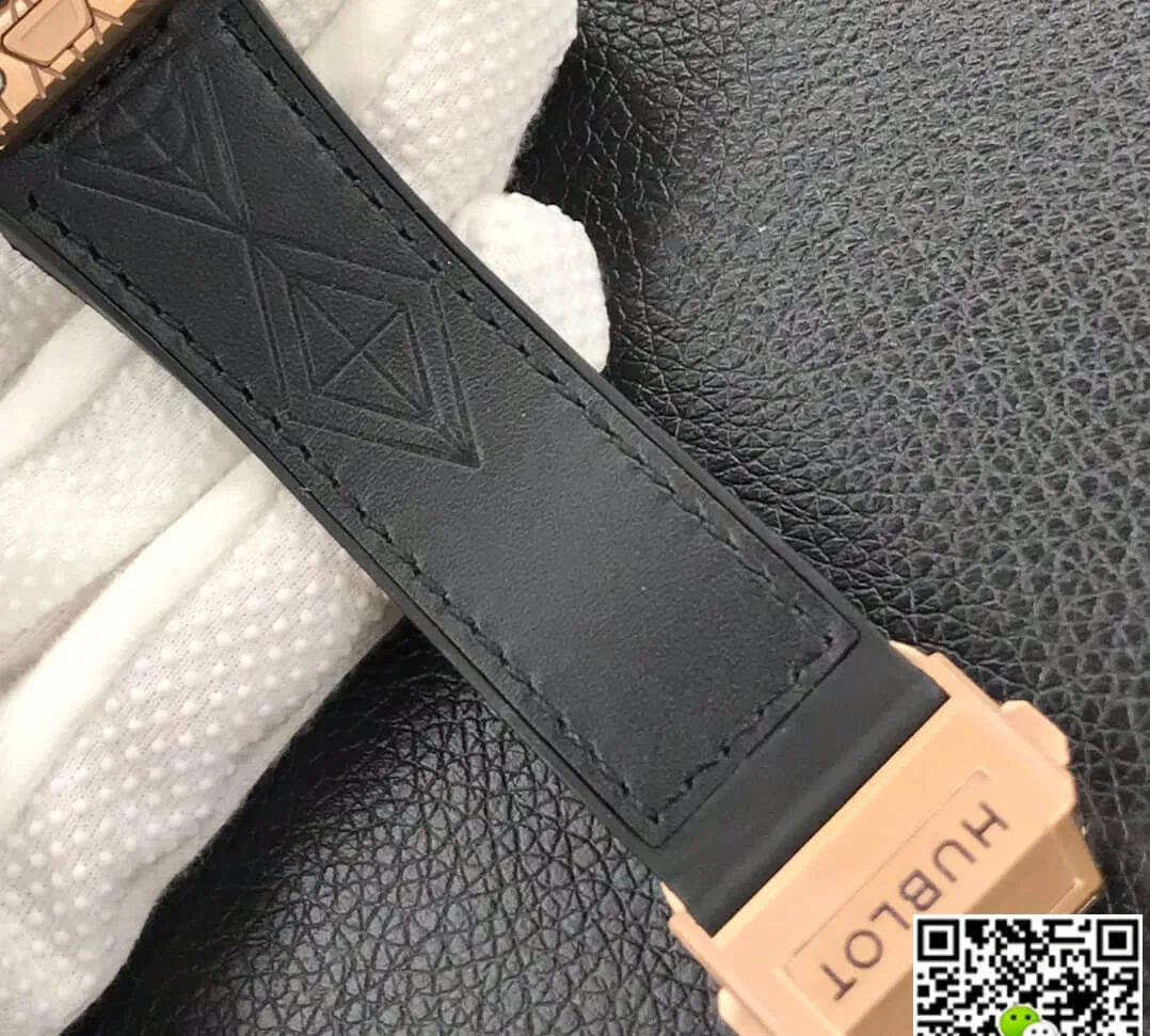 Hublot Big Bang 415.OX.1118.VR.MXM17 WWF Factory 1:1 Best Edition Replica Watch Black Strap